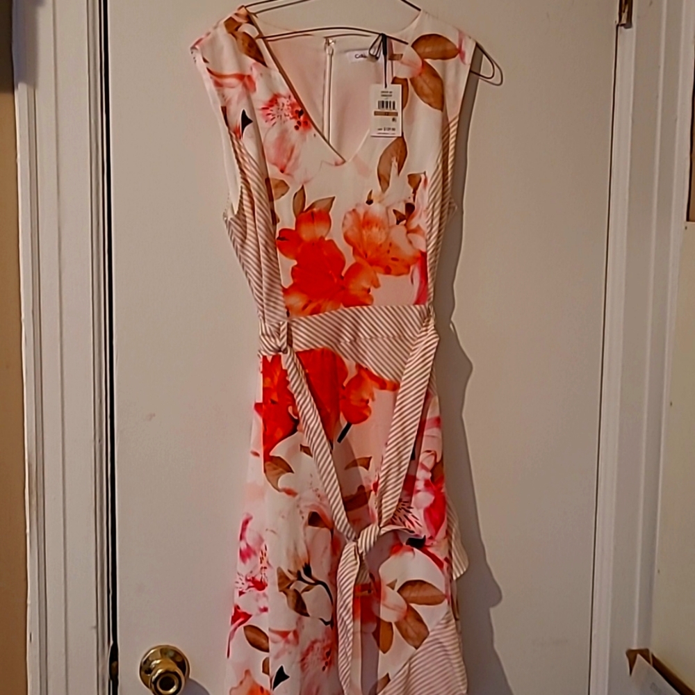 Calvin Klein long maxi dress